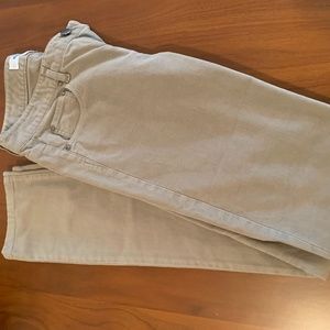 Helmut Lang Cotton Elastane Blend Gray Dress Pant